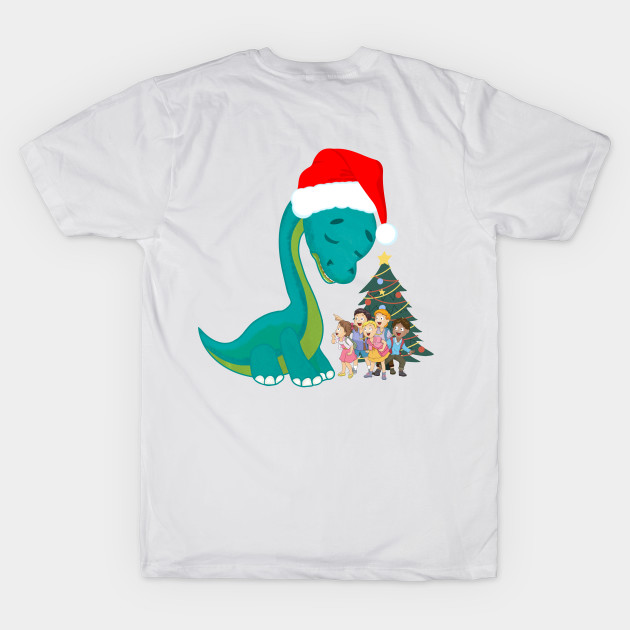 Dinosaur Santa Claus by FlippinTurtles